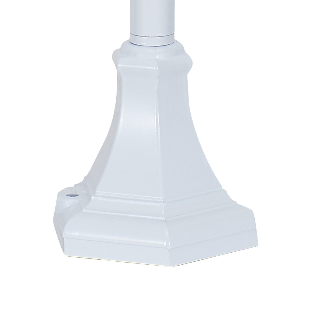 Уличные светильники столб Уличный светильник Feron 8110 столб 100W E27 230V, белый 11105 