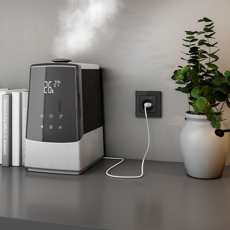 Werkel Черный матовый механизмы Умная встраиваемая Розетка Werkel с заземлением с защитными шторками черный матовый W1171608