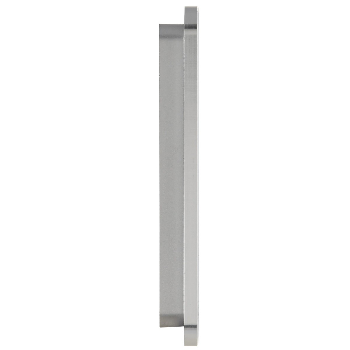 Рамка IEK BRITE DECOR Алюминий/алюм металл. скругл.угол 1-мест. РУ-1-1-Бр RE AL BR-M12-M-21-K47