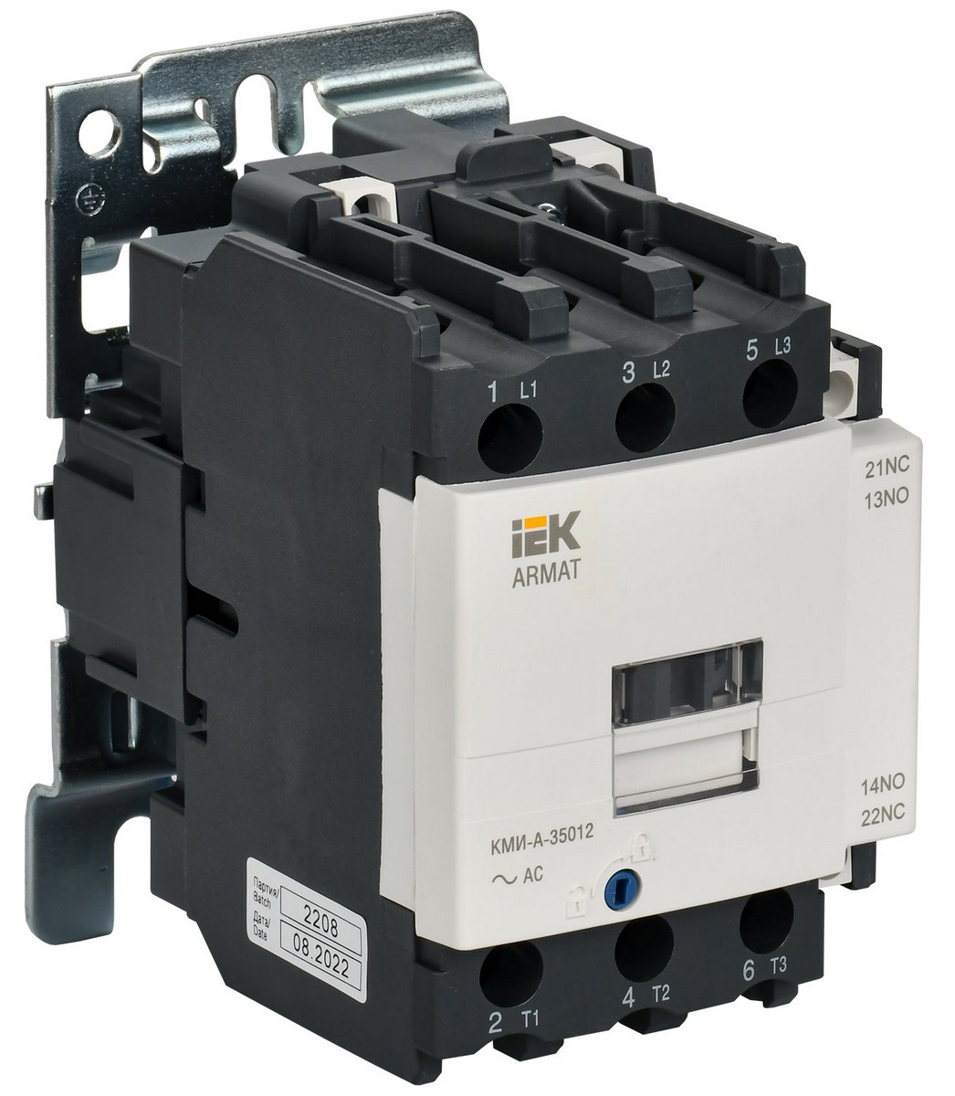 Контактор IEK ARMAT КМИ-А-35012 LC1D 50А 48В/АС3 1НО/1НЗ AR-ACC-31-050-048-11