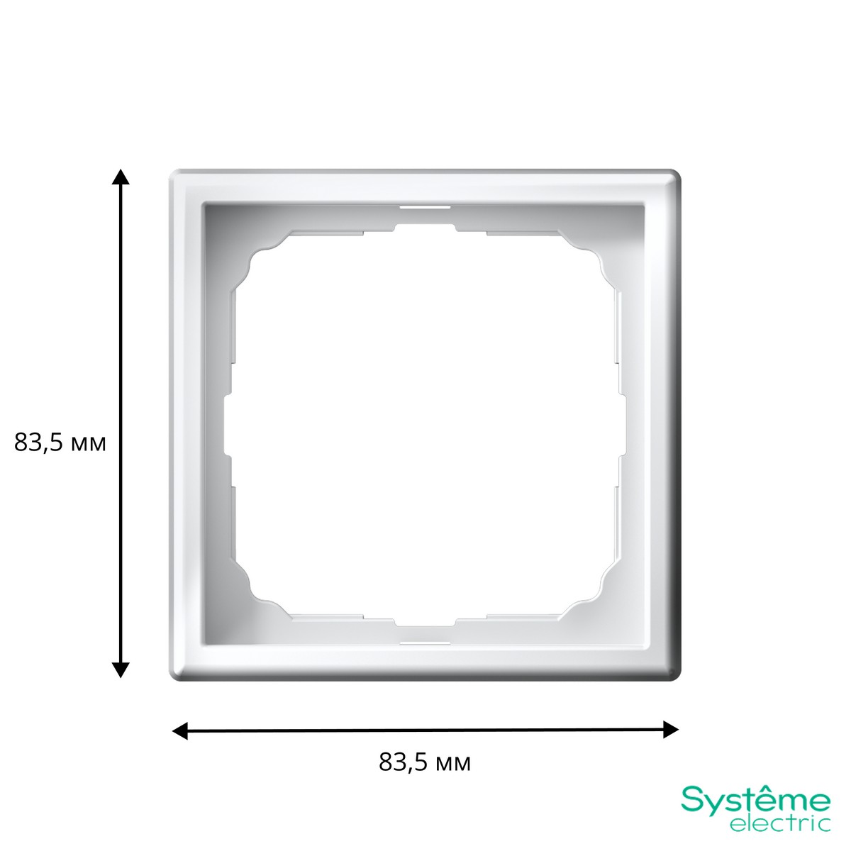 ArtGallery Белый Рамка Systeme Electric ArtGallery Белый 1-ая GAL000101