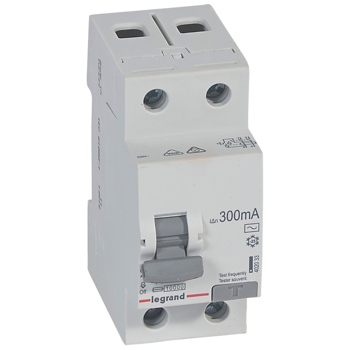 УЗО Legrand RX3 2P 40A 300mA (AC) 402033