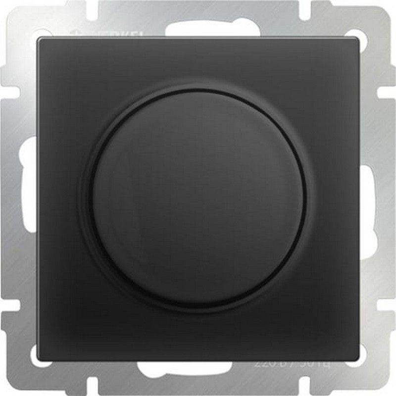 Werkel Черный матовый механизмы Диммер Werkel черный матовый W1142008