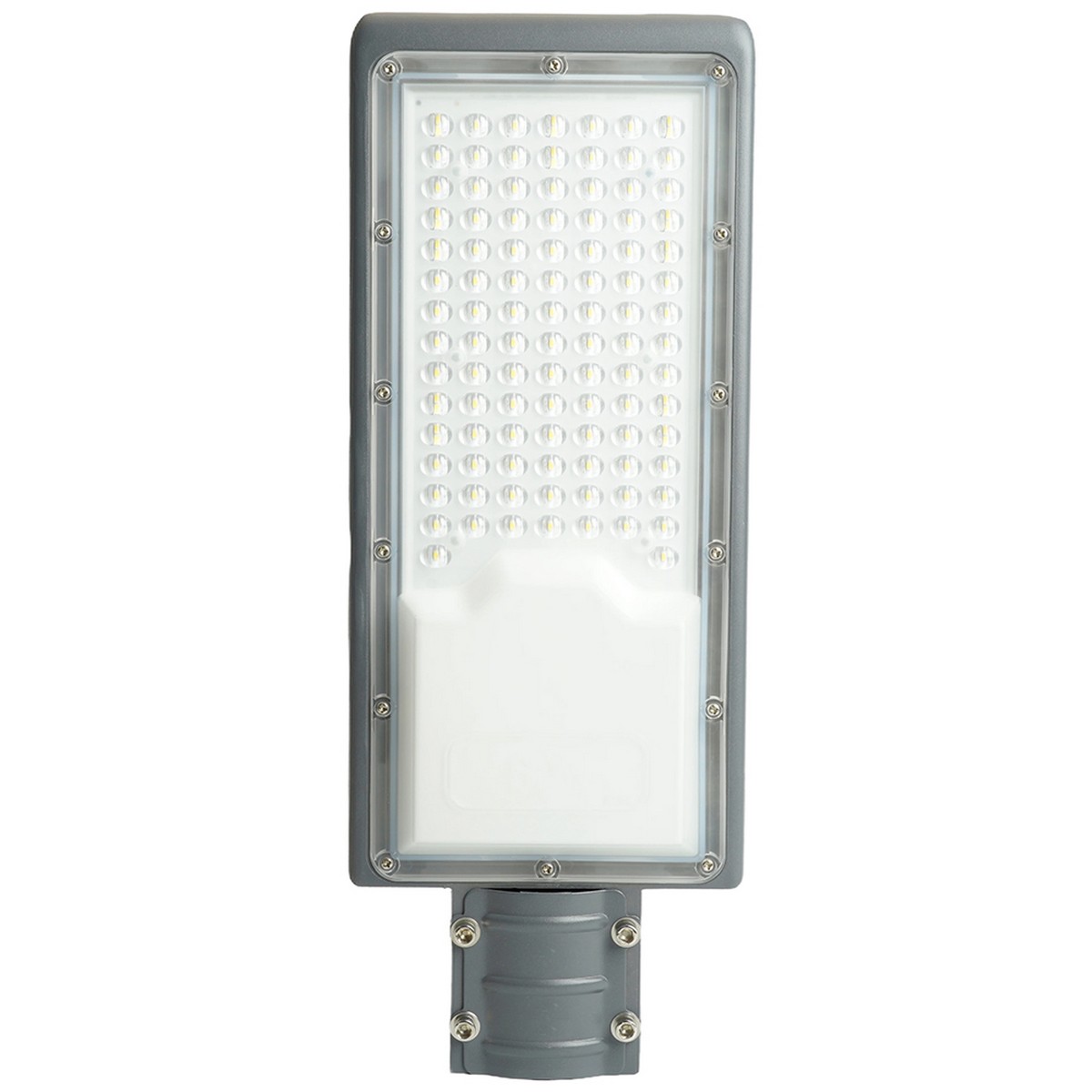 Консольные уличные светодиодные светильники на столб Светодиодный уличный консольный светильник Feron SP3034 80W 6400K 230V серый 41580 