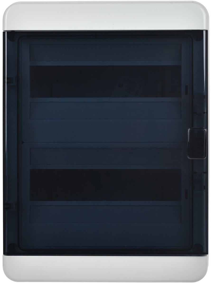 Корпус пластиковый IEK TEKFOR КМПн-24 IP65 черн. прозр. дверь TF5-KP72-N-24-65-K03-K02