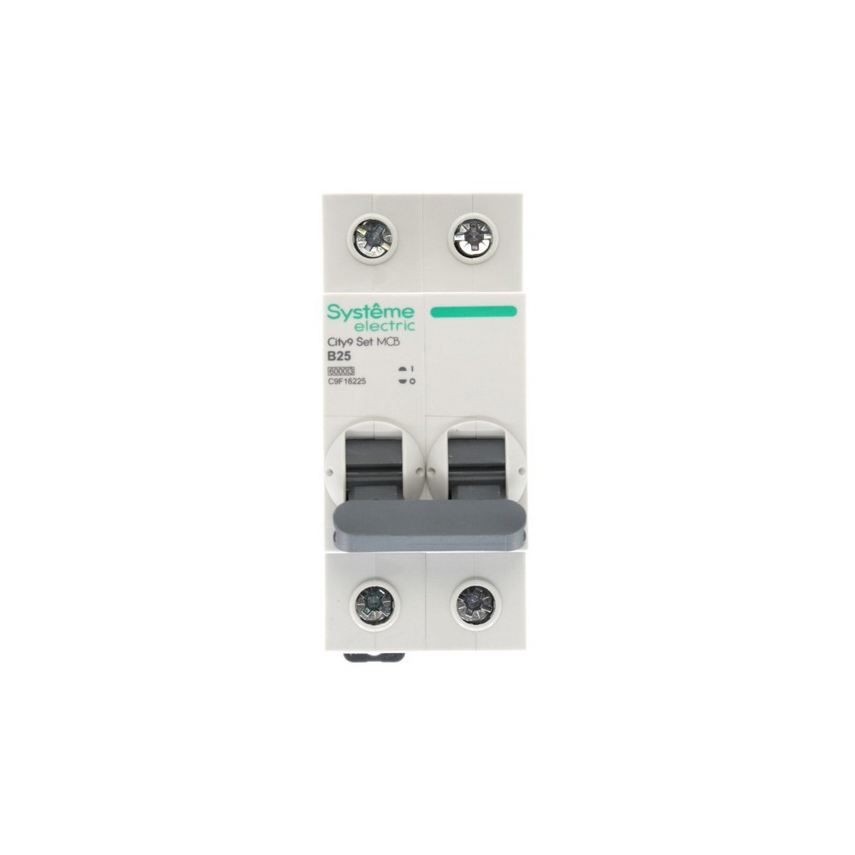 Автоматический выключатель Systeme Electric City9 Set (АВ) B 25А 2P 6kA C9F16225