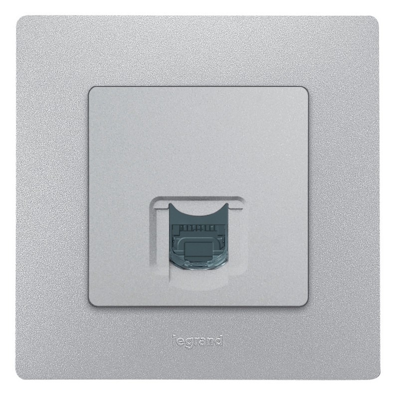 Рамка Legrand Etika алюминий 1-ая 672551