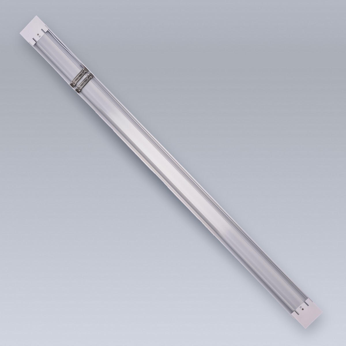 Линейные светодиодные светильники Светильник ELEGANZ линейный-панель 60W 6000К 1500*75*25мм 220V IP40 9809 