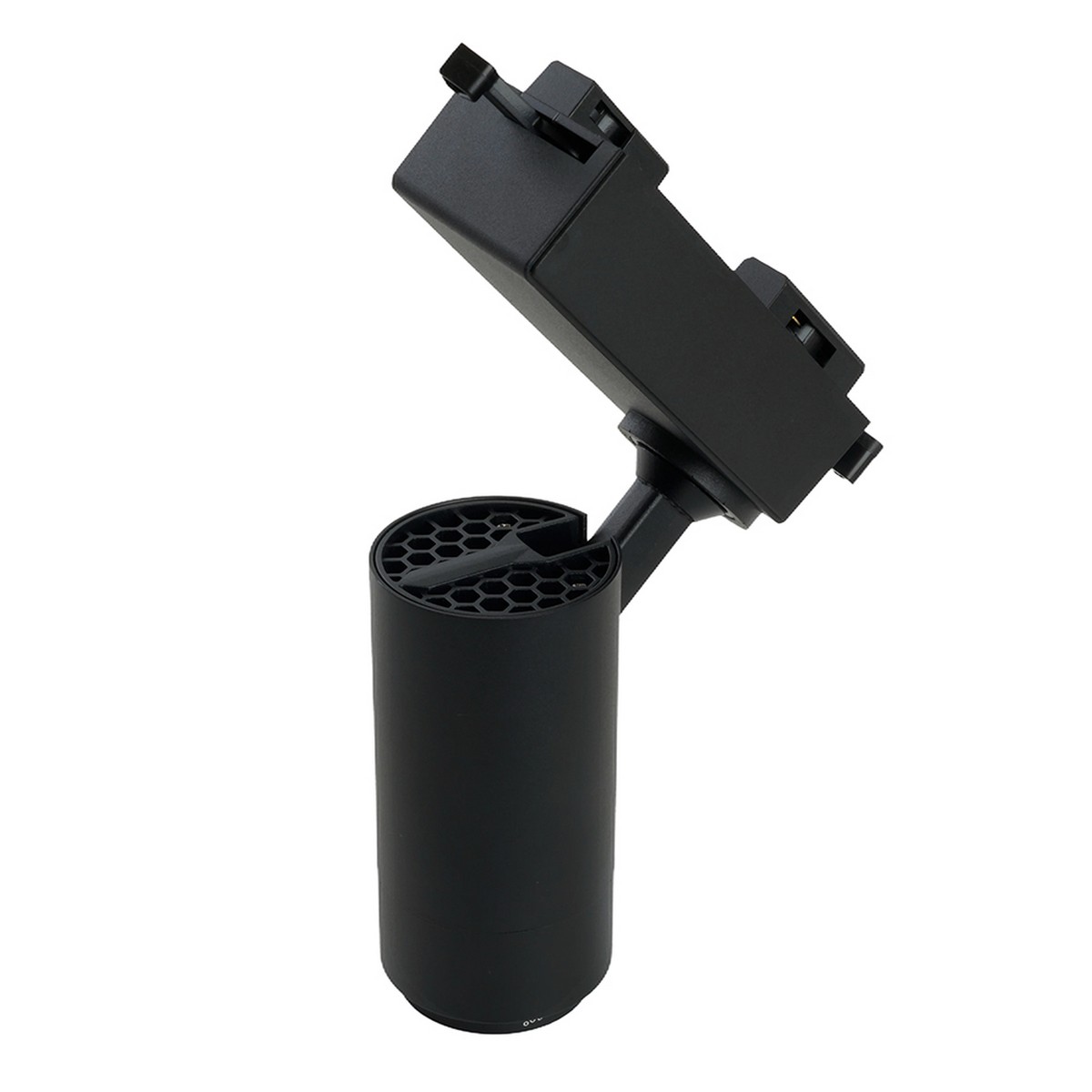 Трековые светодиодные светильники Светодиодный светильник Feron AL137 трековый 12W 4000K черный изменяемый угол освещения 15-60 град 51174 