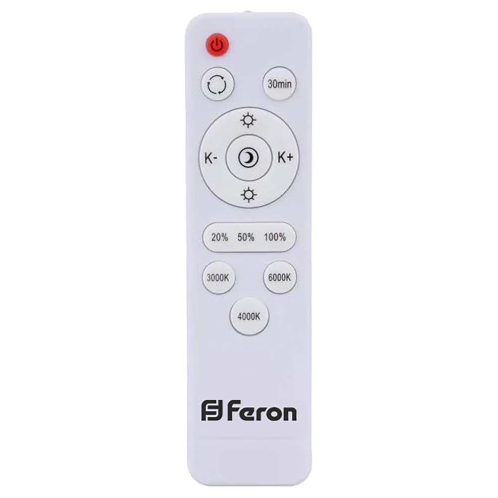 Светодиодный управляемый светильник накладной Feron AL5950 86W 3000К-6500K 41672