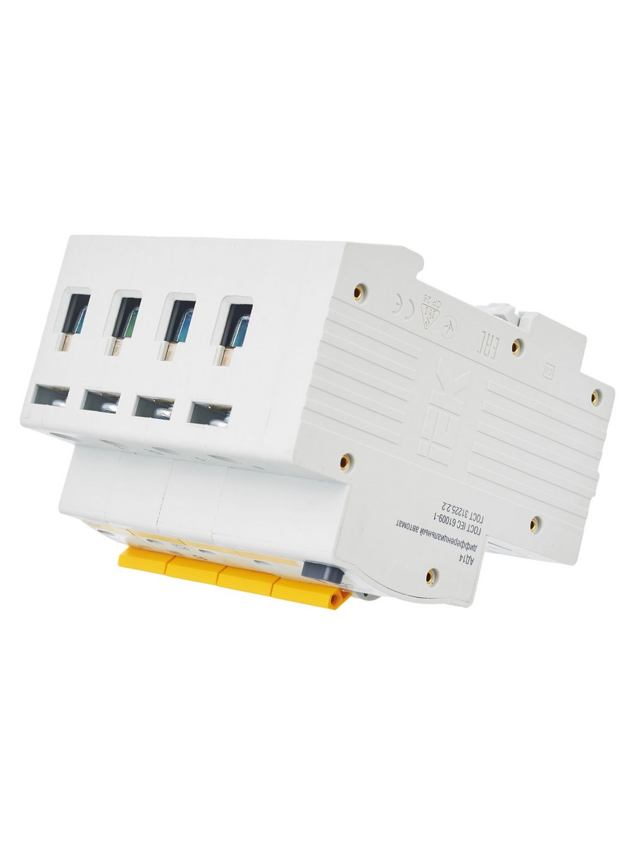 IEK Дифференциальный автоматический выключатель IEK KARAT АД14 4P 40A 30мА MAD10-4-040-C-030 