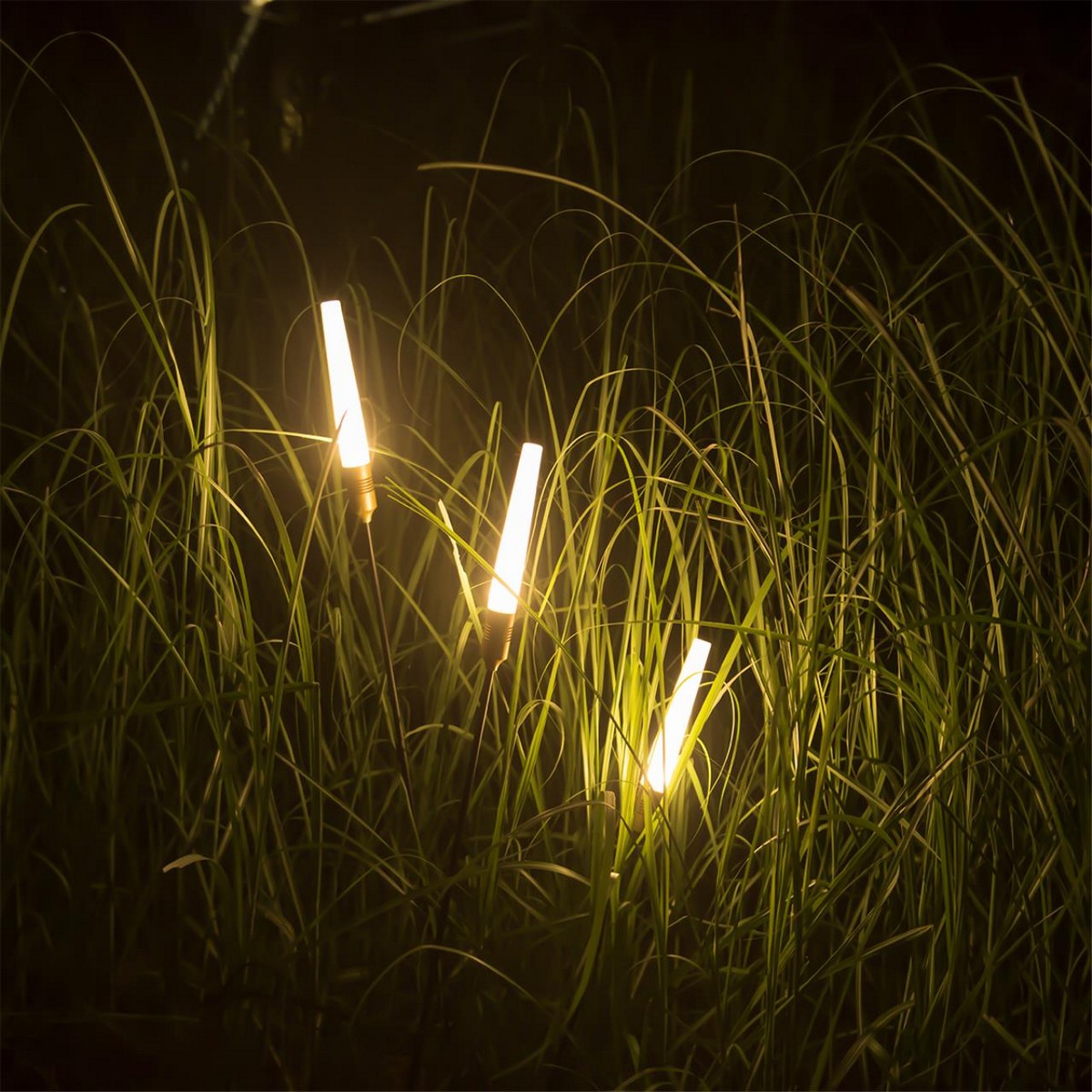 Уличные светильники столб Уличный светильник ODEON LIGHT 7020/4GB CANNA LED 