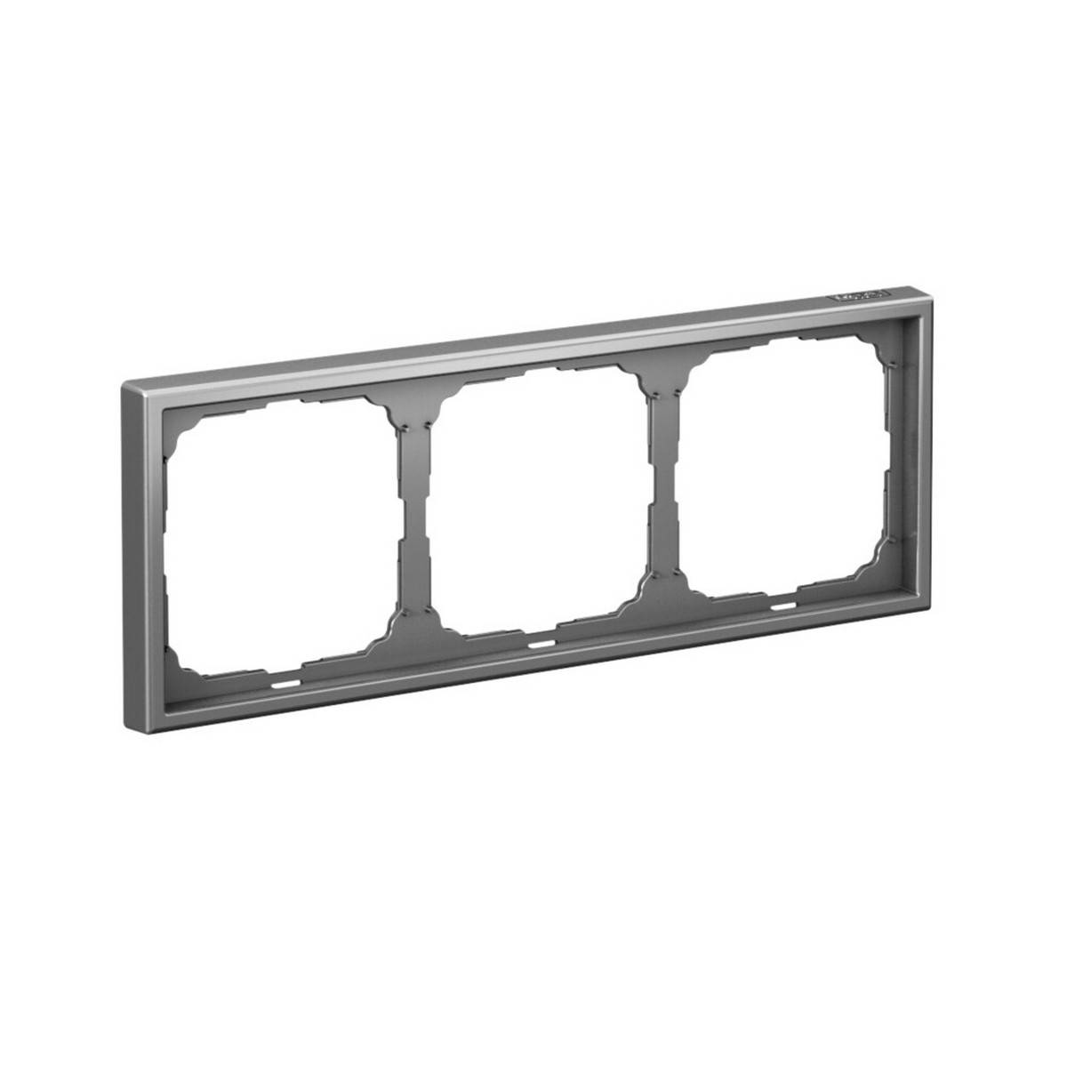 ArtGallery Сталь Рамка Systeme Electric ArtGallery Сталь 3-ая универсальная GAL000903