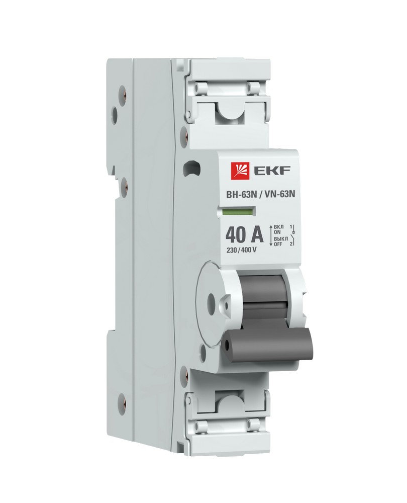 EKF Выключатель нагрузки EKF PROxima 1P 40А ВН-63N S63140 