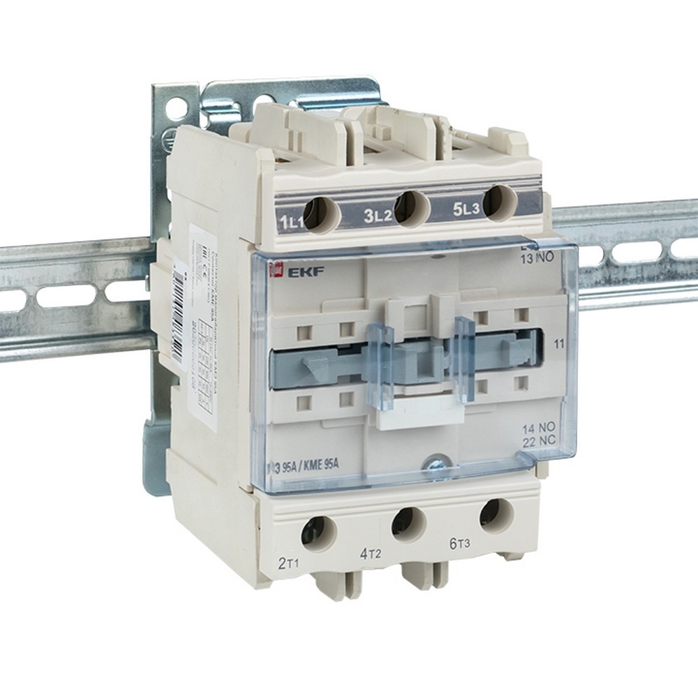 Контактор EKF PROxima КМЭ малогабаритный 95А 220В NO+NC ctr-s-95-220