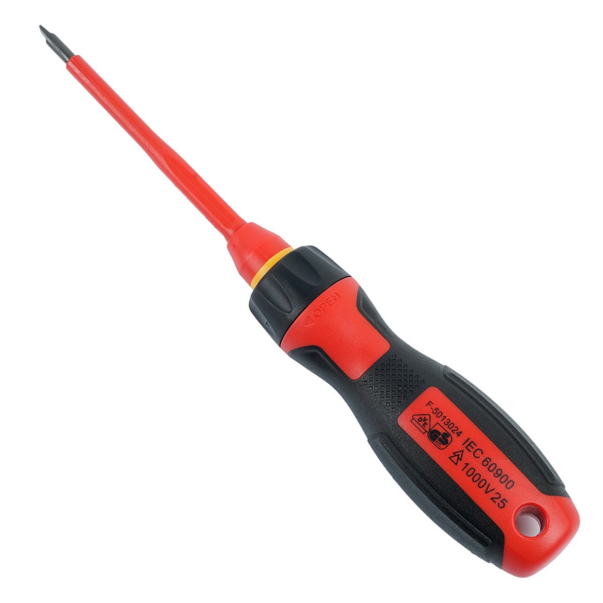 Отвертка STEKKER STLS005 VDE со сменными битами до 1000В 8 предметов 50409 фото