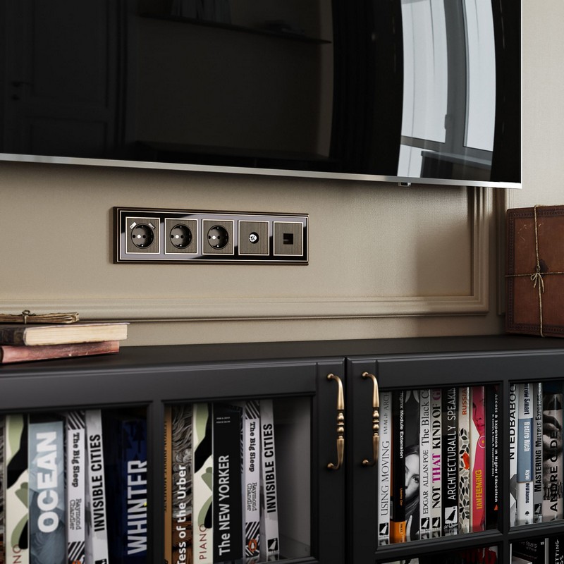 Werkel Бронзовый механизмы Накладка Werkel для розетки (бронзовый) W1179012