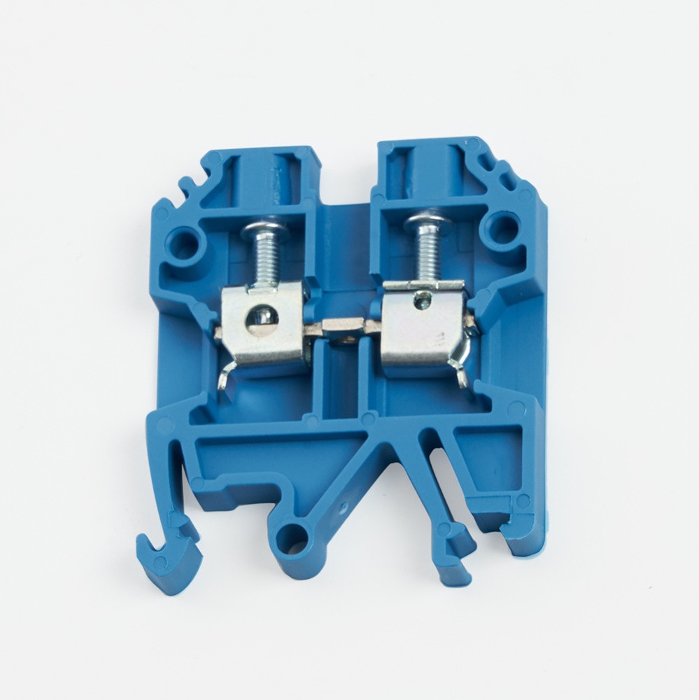 Комплектующие для щитов Зажим наборный изолированный (винтовой) ЗНИ - 6,0 (JXB 6), синий, STEKKER, LD551-2-60 39360 