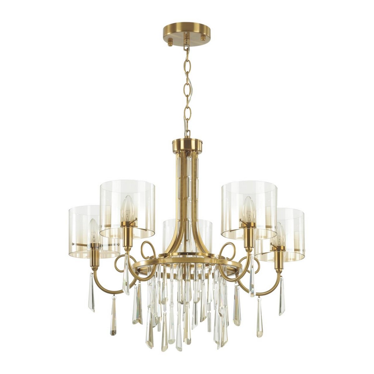 Люстры Люстра ODEON LIGHT 4886/5 Nicole 