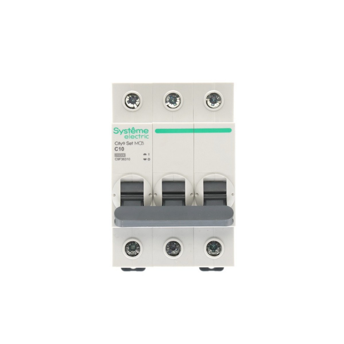 Автоматический выключатель Systeme Electric City9 Set (АВ) С 10А 3P 6kA C9F36310