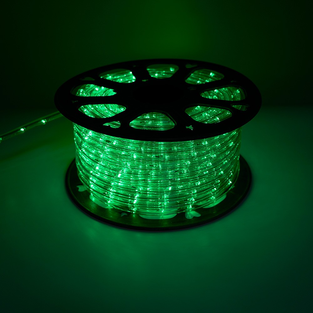 Светодиодная лента RGB Дюралайт светодиодный Feron LED-R2W 2-х жильный RGB 144Вт/м 24LED/м 50м 230V 41031 (цена за метр) 