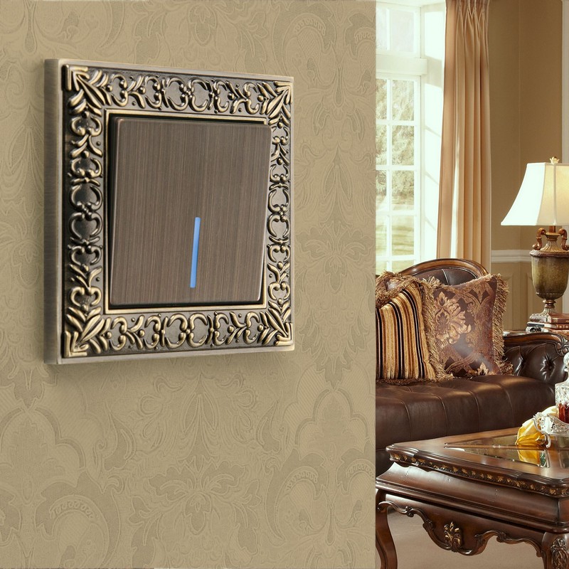 Werkel Бронзовый механизмы Клавиша Werkel для выключателя одноклавишного c подсветкой (бронзовый) W1119112