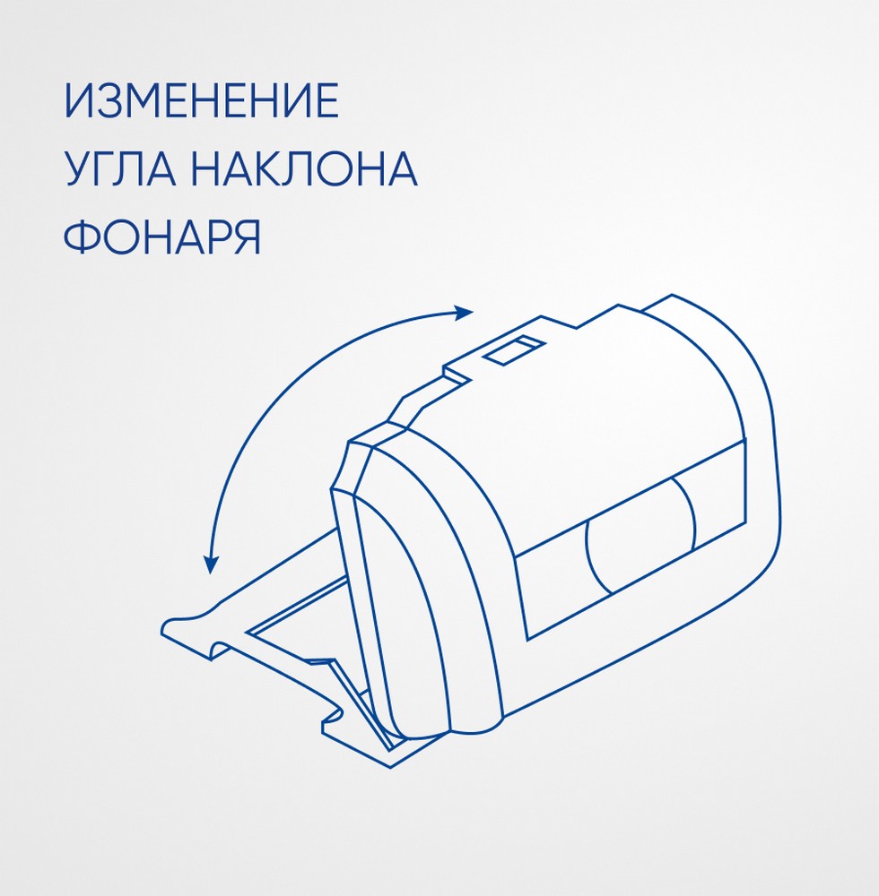 Фонарь налобный Feron TH2309 с аккумулятором USB 1*18650 3W+2W XPE+COB IP44 пластик 41713