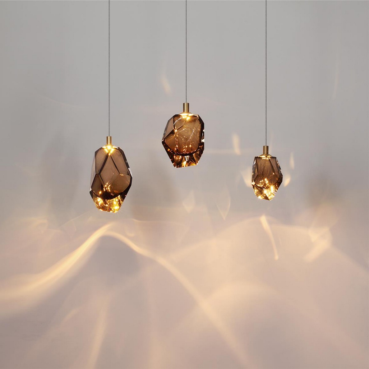 Подвесные светодиодные светильники Подвесной светильник ODEON LIGHT 7112/4LB GEMME 