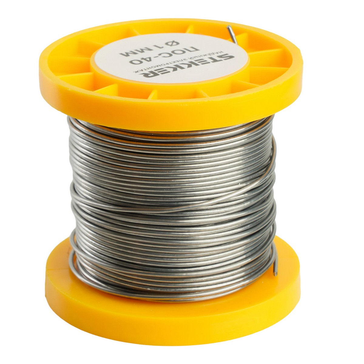 Припой STEKKER APL61-100-1 ПОС-61 с канифолью в бобине 100 гр 50317 фото