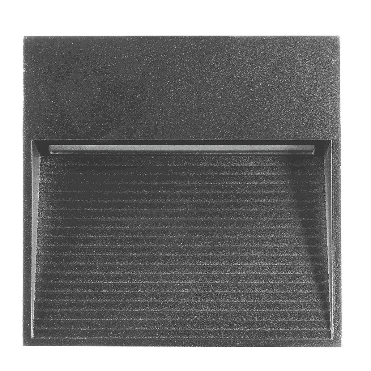 Уличные настенные светильники Светодиодный светильник Feron DH204-1 накладной 5W 4000K IP65 серый 51953 