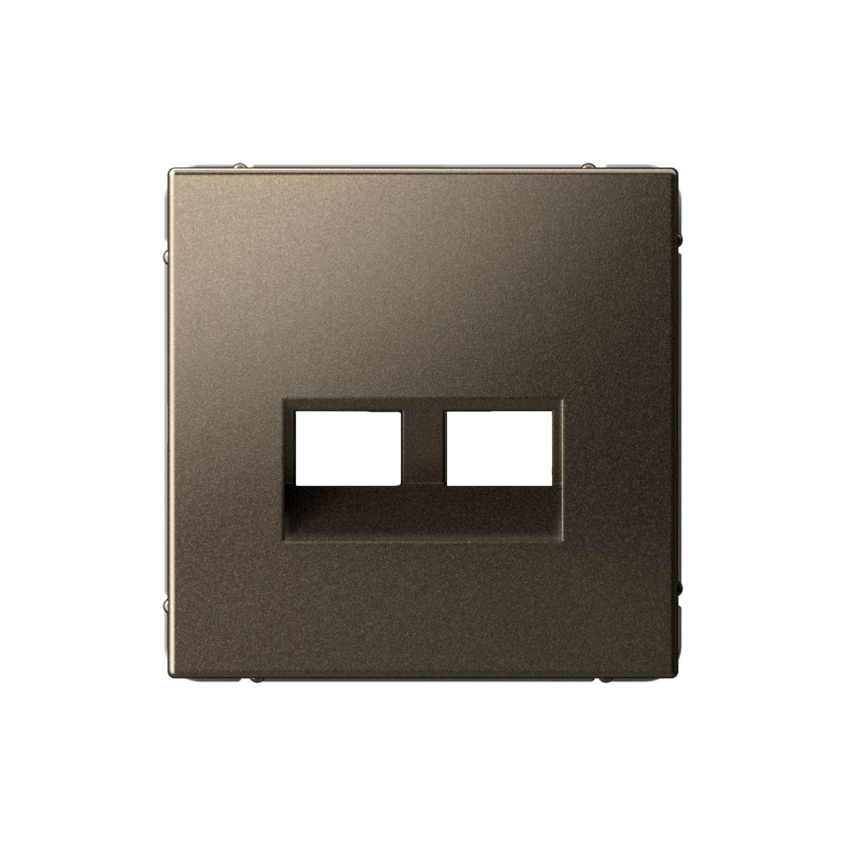 ArtGallery Мокко Накладка Systeme Electric ArtGallery Мокко двойная Keystone