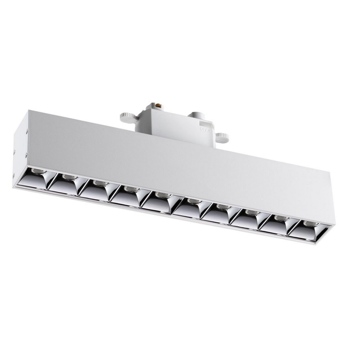 Трековые светодиодные светильники Светильник трековый однофазный трехжильный светодиодный NOVOTECH 358858 ITER 