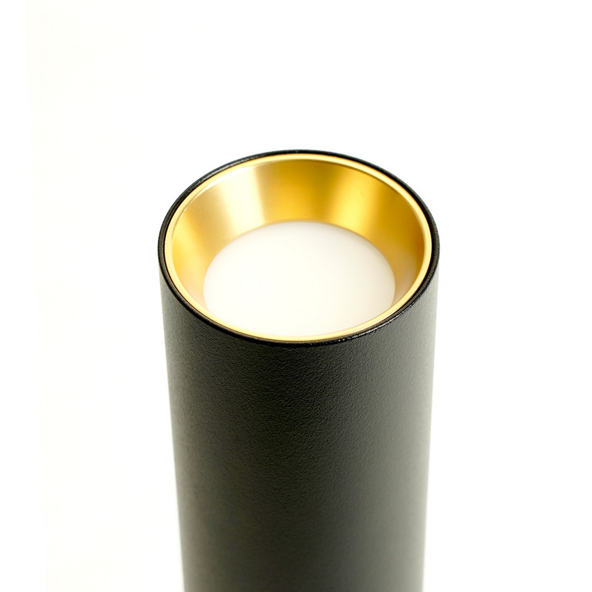 Светильники споты светодиодные Светильник Feron ML1011 настенно-потолочный GU10 черный + золото 51381 