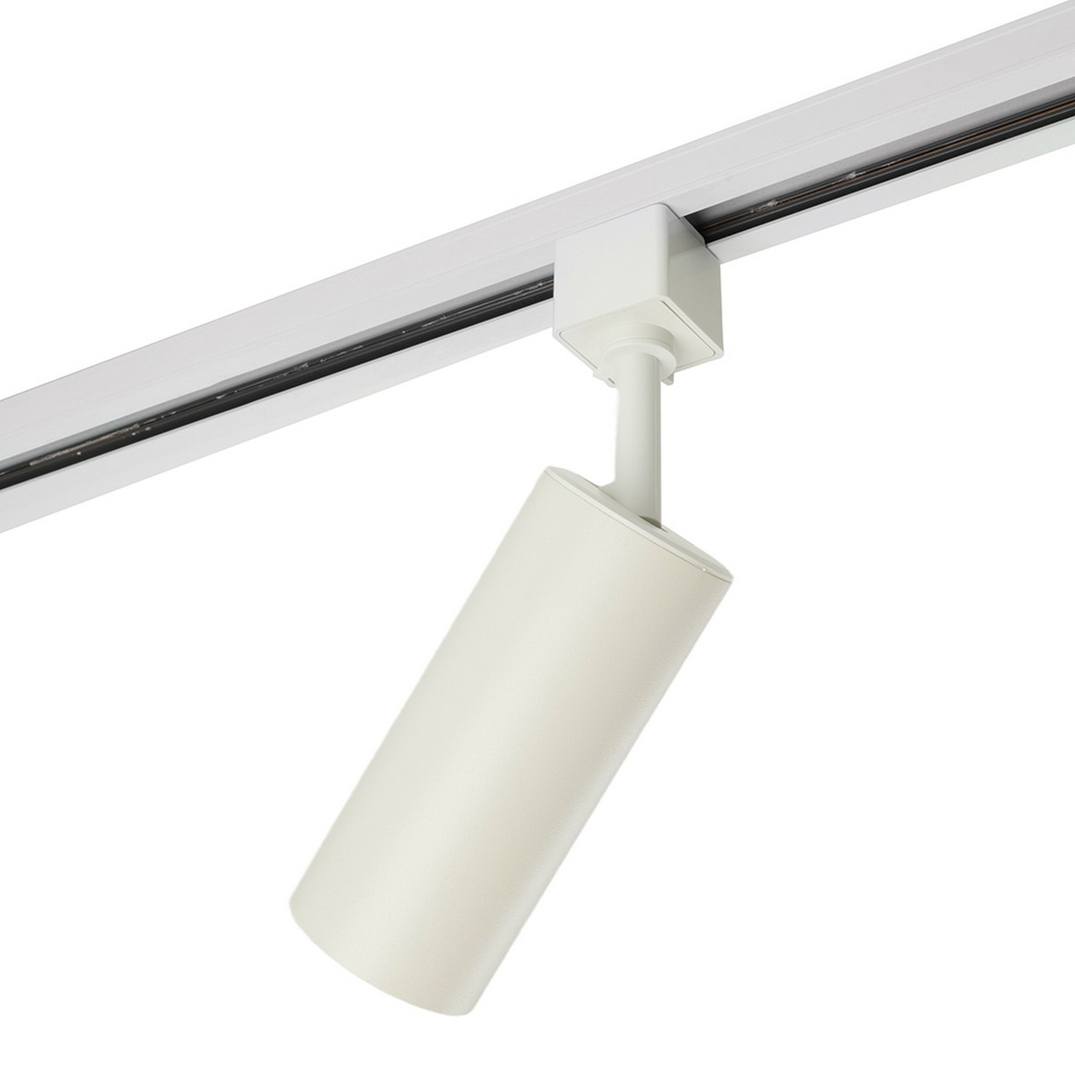 Трековые светодиодные светильники Светильник Feron AL155 трековый под лампу GU10 белый-золото 48714 