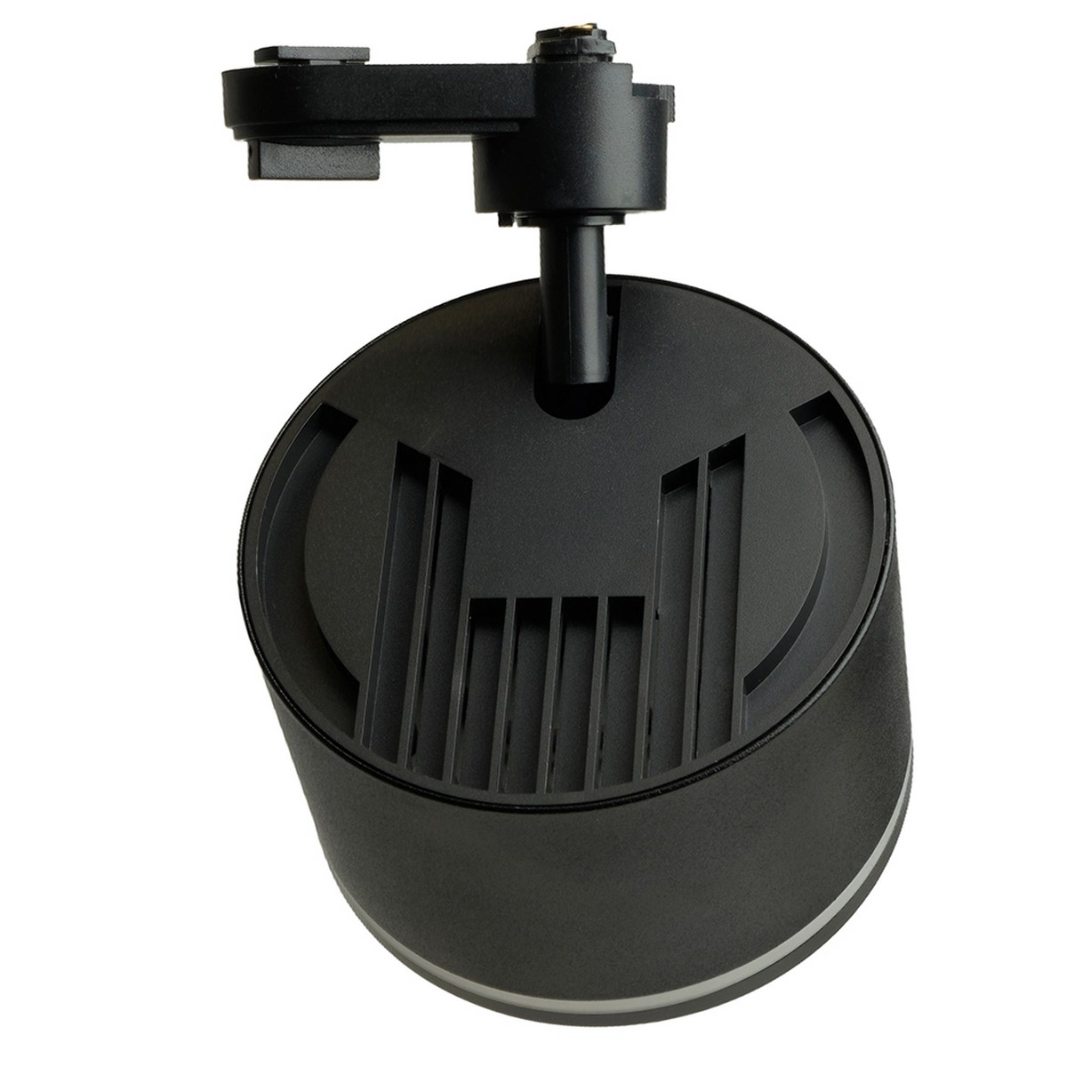 Трековые светодиодные светильники Светильник Feron AL127 трековый GX70 черный 48781 