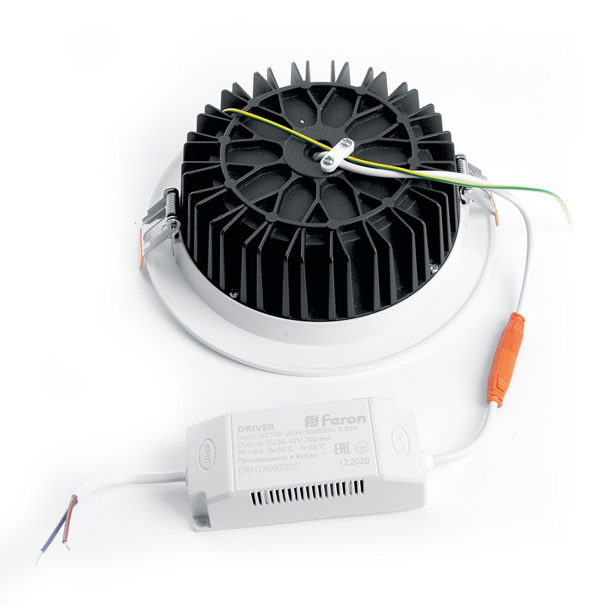 Встраиваемые светодиодные светильники Светодиодный светильник Feron AL253 12W 4000K белый 32625 