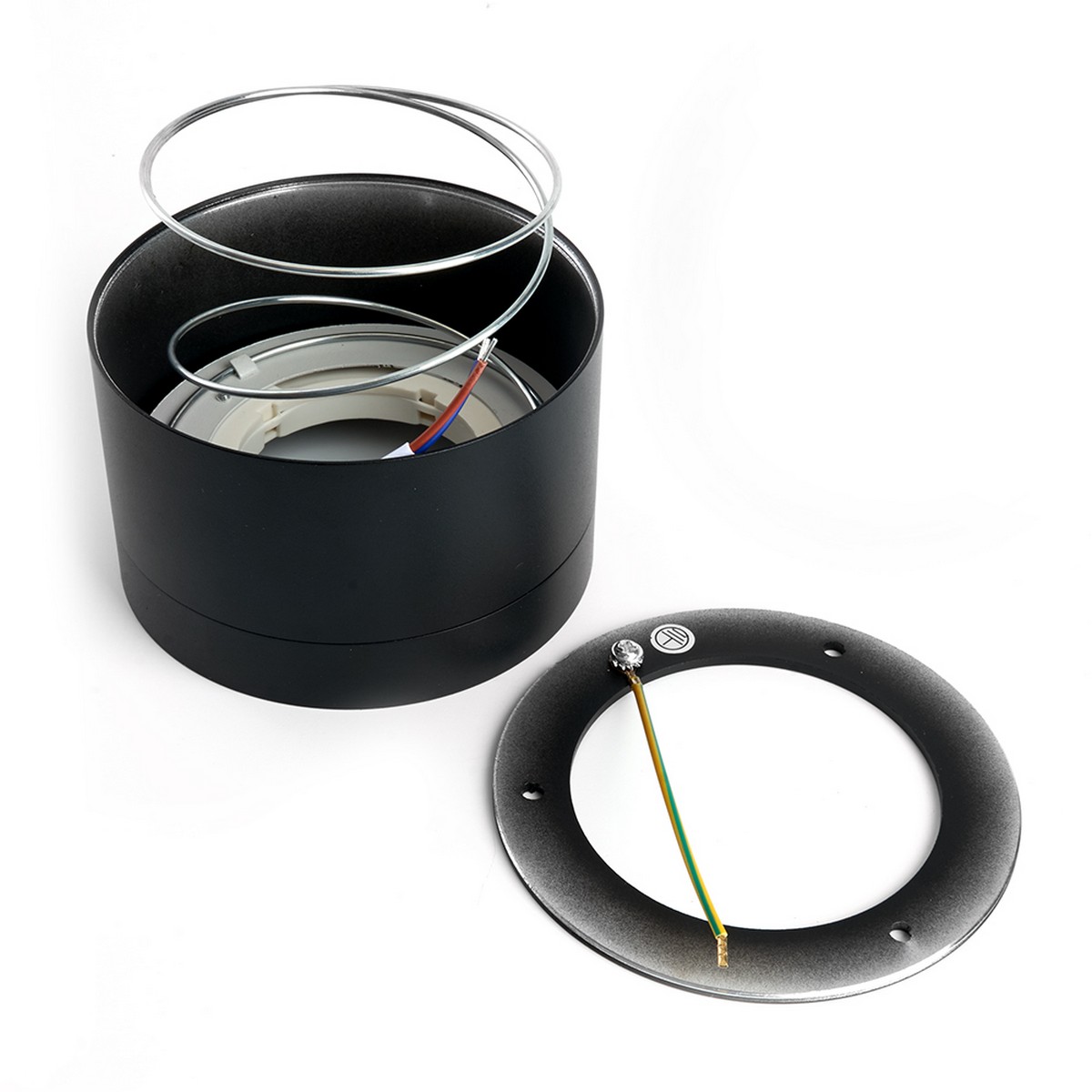 Светильники споты светодиодные Светильник спот потолочный Feron HL370 25W GX70 черный 48298 