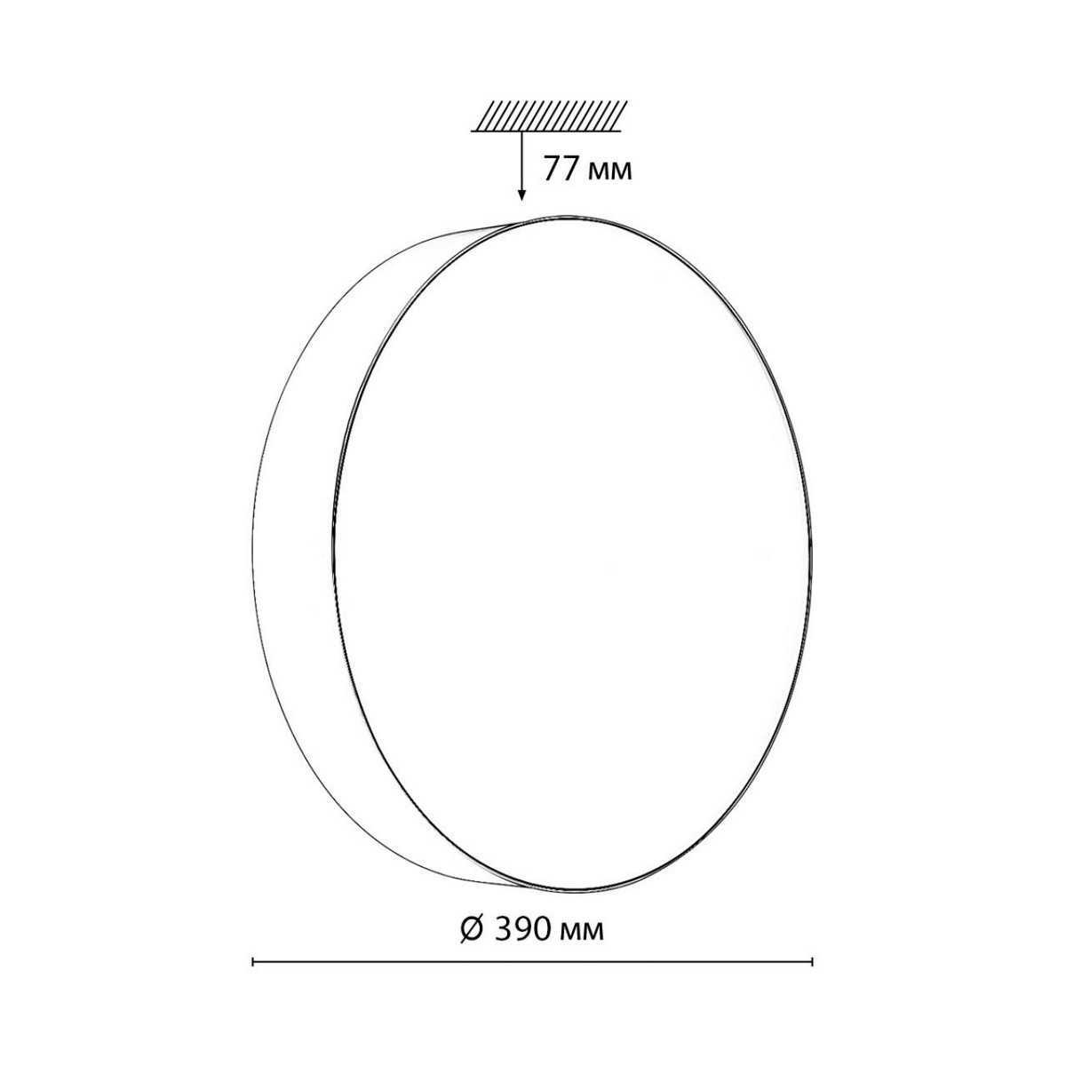 Управляемые светодиодные светильники и люстры Настенно-потолочный светильник СОНЕКС 7780/DL OPTIMA 