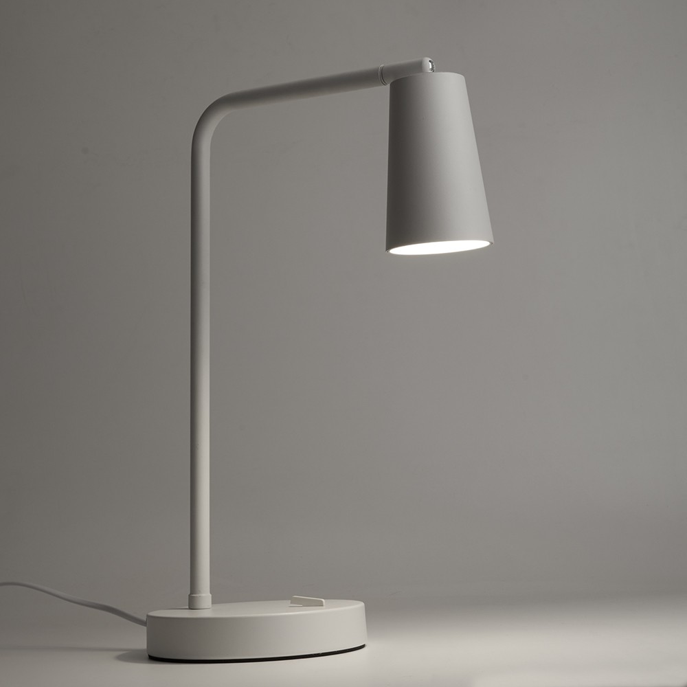 Настольные лампы Настольная лампа Feron DE185 BELL 35W GU10 белый 48425 