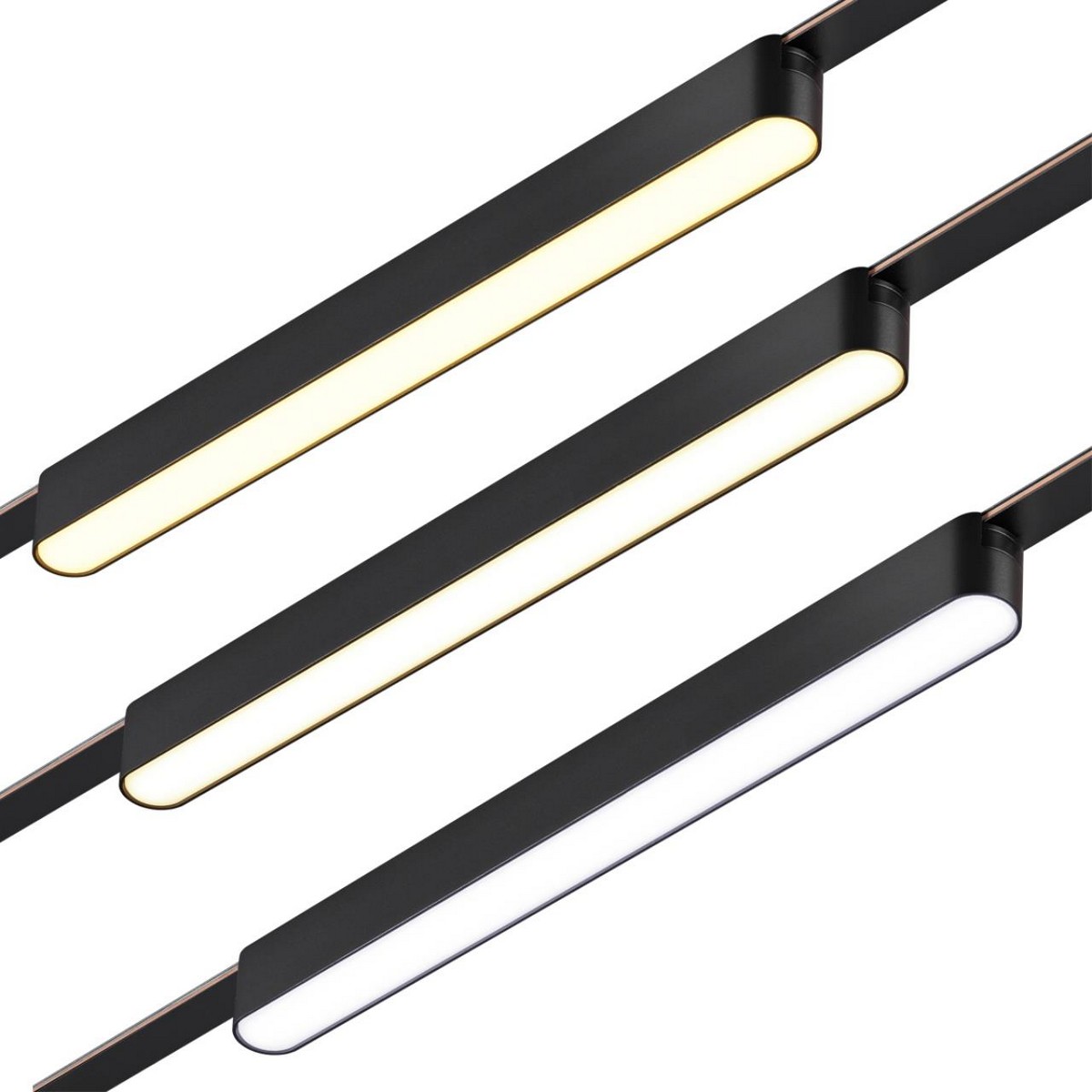 Трековые светодиодные светильники Трековый смарт-светильник для низковольтного шинопровода с двумя режимами работы NOVOTECH EASY 359463 