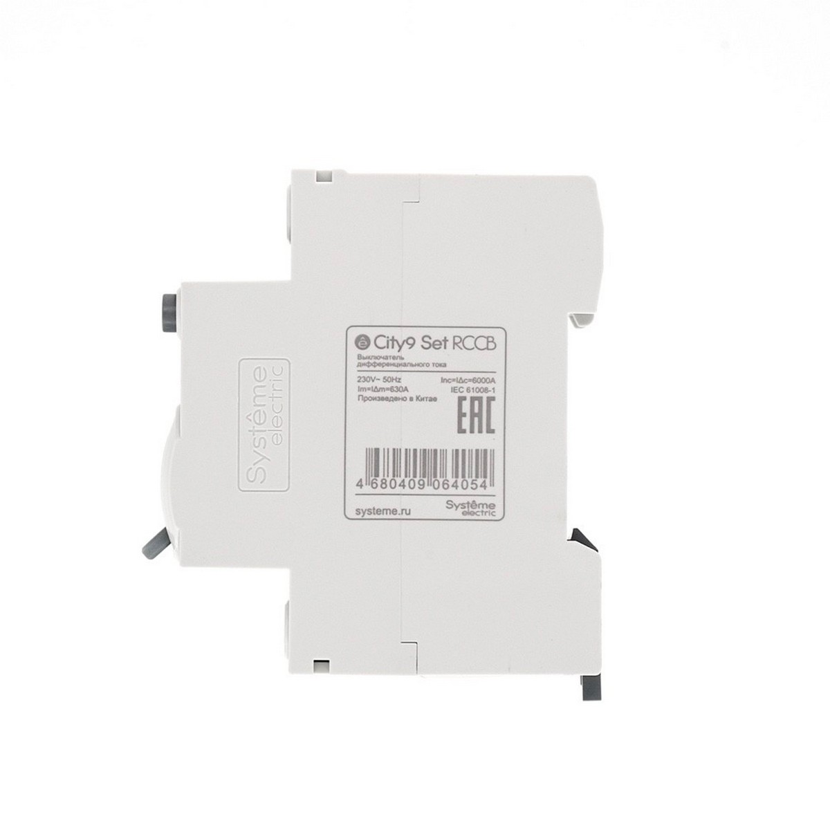 Systeme Electric Выключатель дифференциального тока SE City9 Set (ВДТ) 63А 2P 30мА Тип-AC 230В C9R36263 