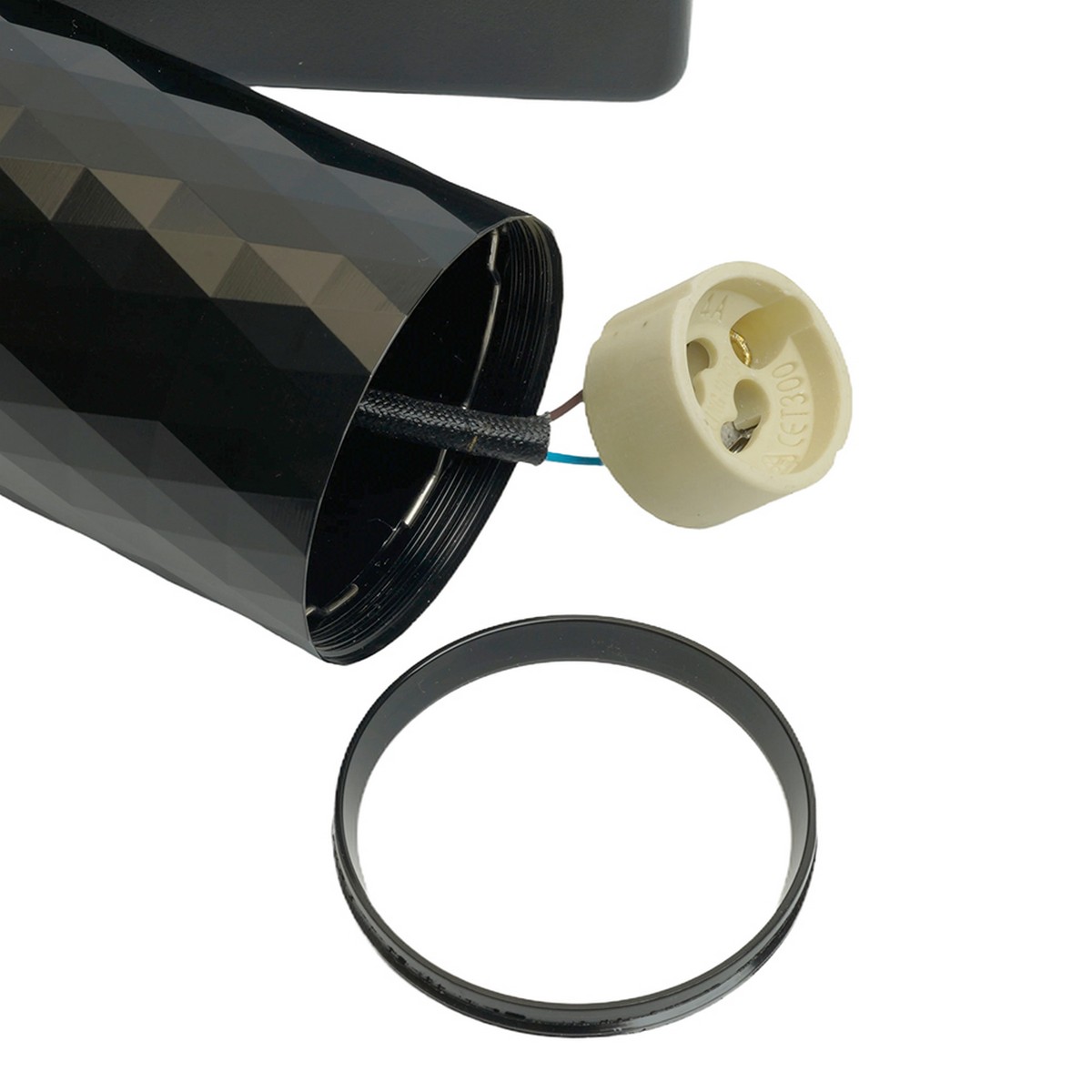 Светильник спот Feron ML1880 PRISM GU10 чёрный 48672