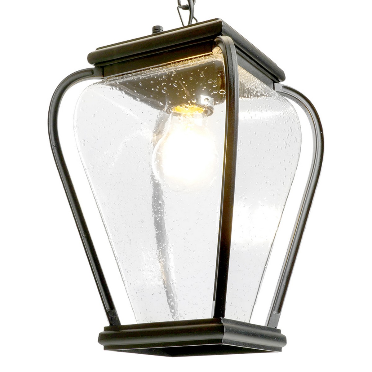 Уличные светильники на цепочке Светильник садово-парковый Feron PL745 на цепочке E27 черный 51276 