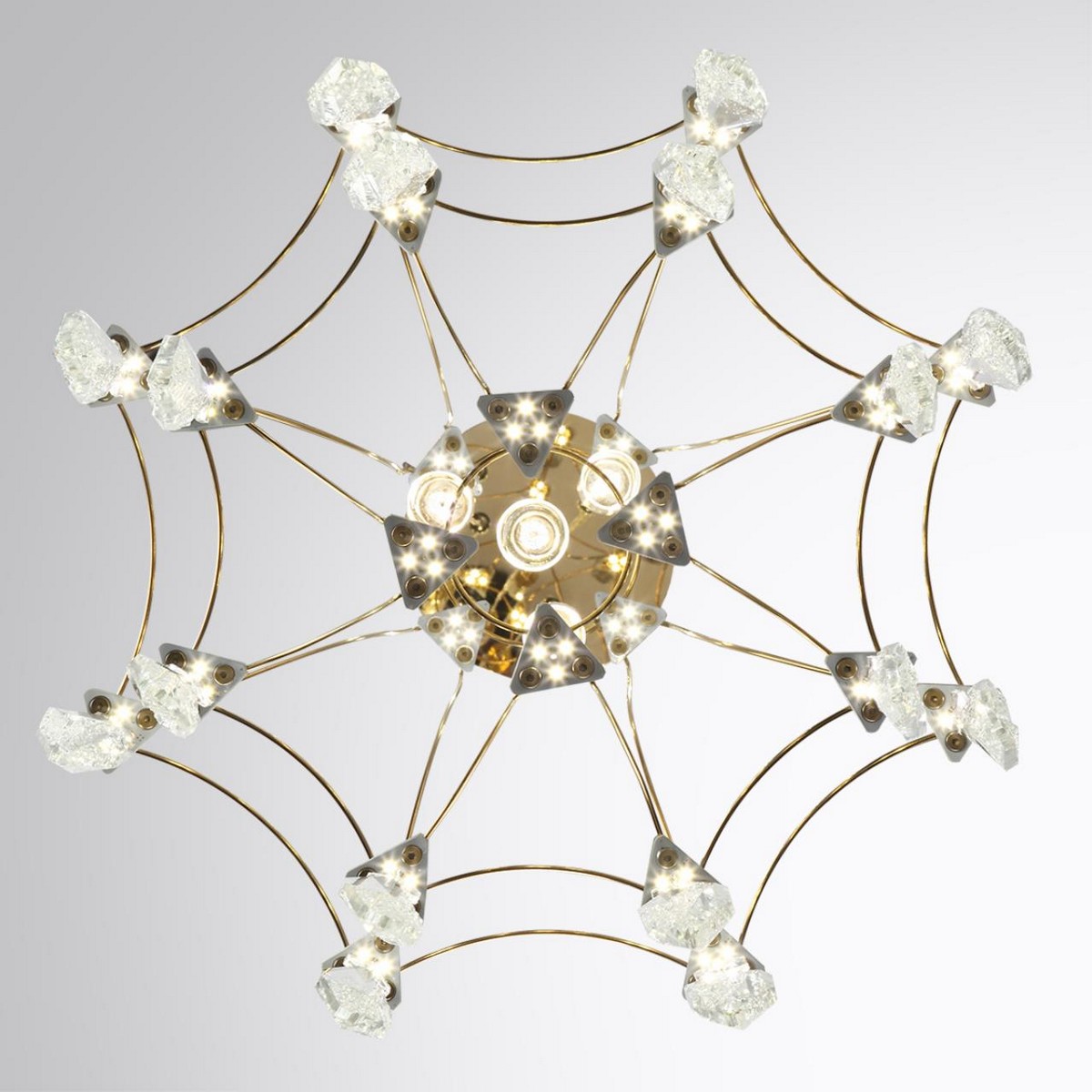 Люстры Подвесной светильник ODEON LIGHT EXCLUSIVE 7000/35L FLAMENCO LED 