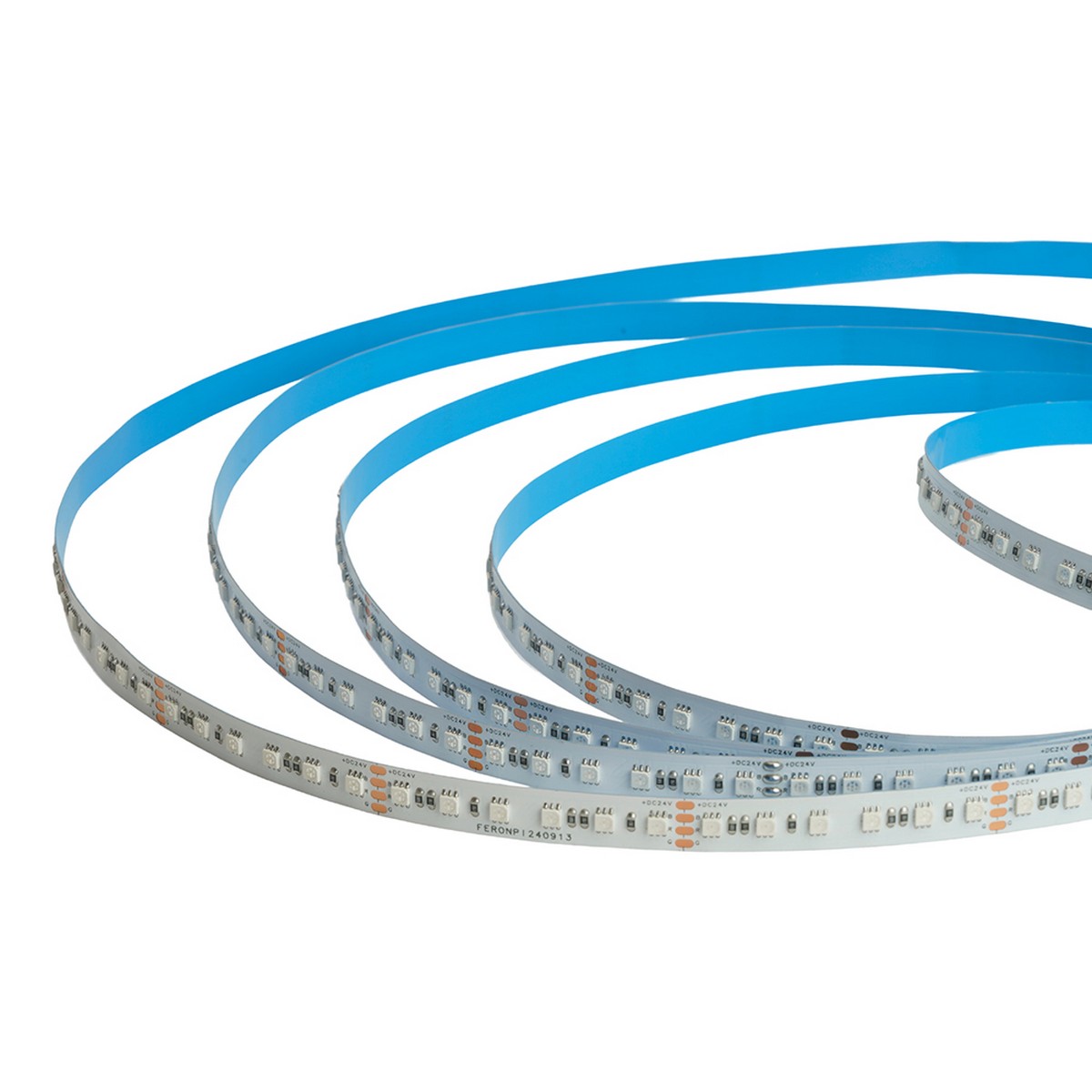 Светодиодная лента RGB Лента светодиодная Feron LS501 120SMD(5050)/м 11Вт/м 24V IP20 RGB 5 метров 51823 