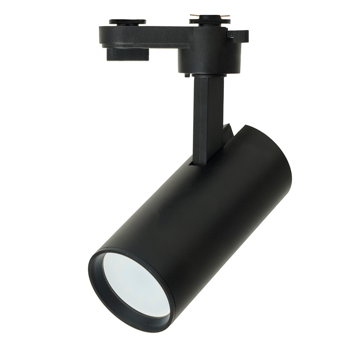 Трековые светодиодные светильники Светильник Feron AL195 трековый однофазный на шинопровод под лампу GU10 черный 48543 
