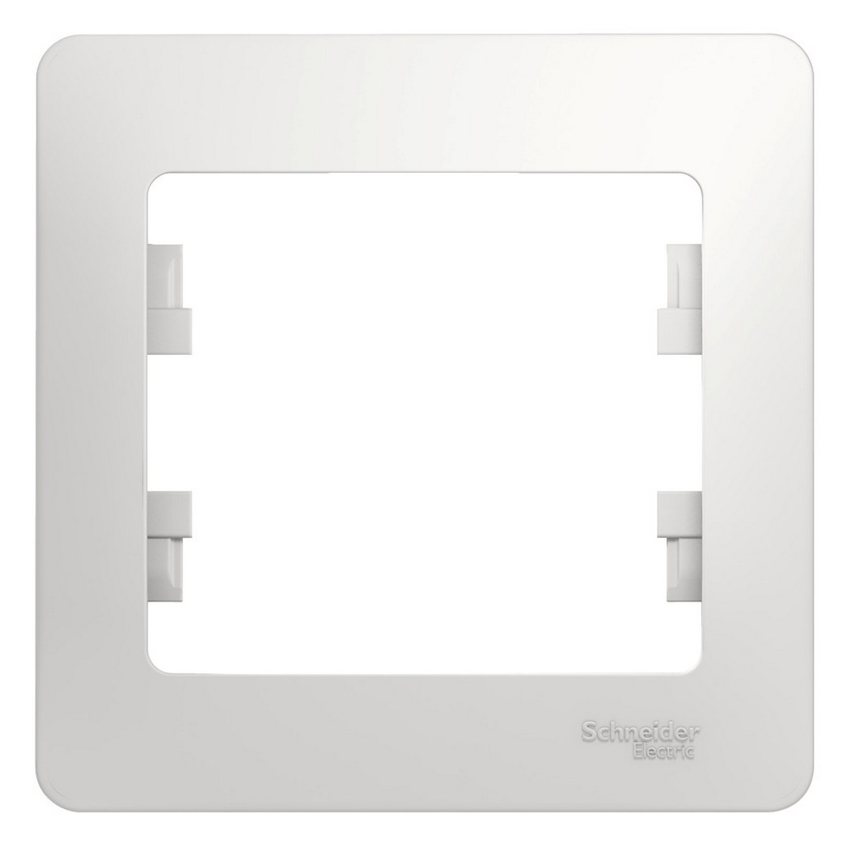 Рамка Systeme Electric Glossa Белый 1-я GSL000101
