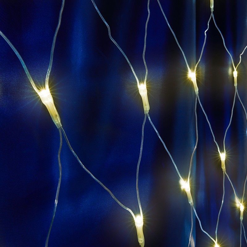 Светодиодная гирлянда Feron CL30 сеть 2х2м + 3м 230V 2700К 220V 32360