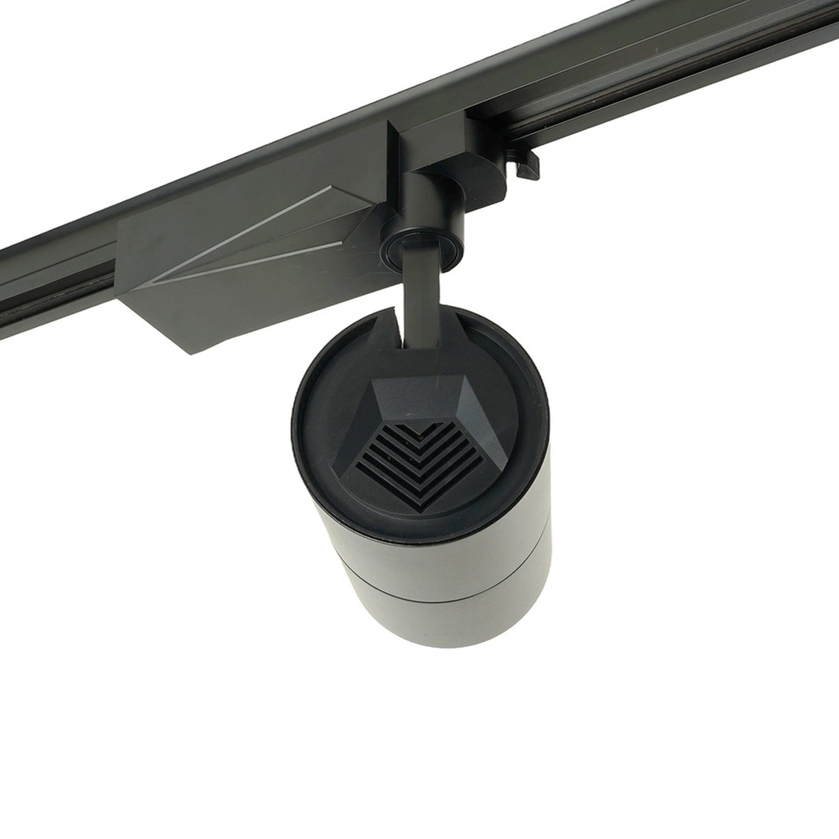 Трековые светодиодные светильники Светодиодный светильник Feron AL103 трековый на шинопровод 30W 4000K 35 градусов черный TrueColor 48942 