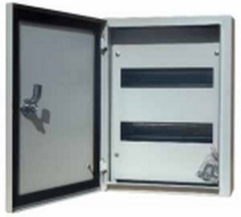 Корпус металлический Dekraft ЩРН-24 400х300х120 24 мод. IP54 30251DEK